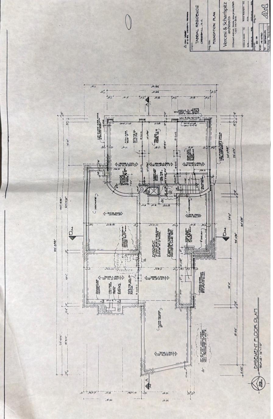 Basement floor plan